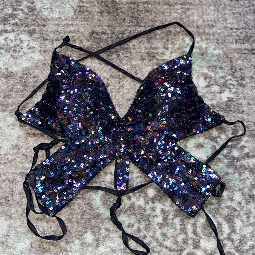 butterfly tie shirt